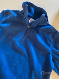 Magliette in pile con zip