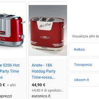 hot dog Ariete vintage 