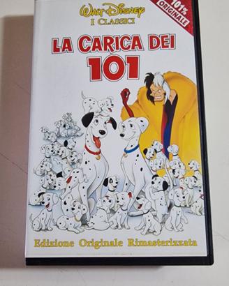 vhs Walt Disney La carica dei 101