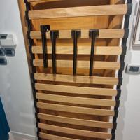 rete singola doghe in legno 