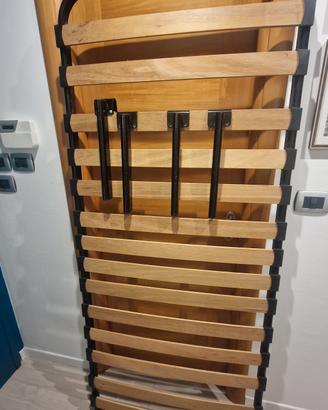 rete singola doghe in legno 