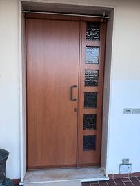 Portoncino in legno di rovere per  entrata