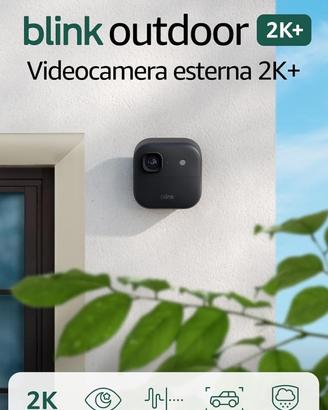 Videocamera esterna 2K+ Blink (ultimo modello)
