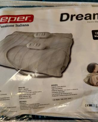scaldaletto matrimoniale beper dreamy elettrico 