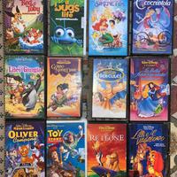 12 cassette VHS originali Disney