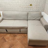 Divano letto Ikea con penisola e contenitore