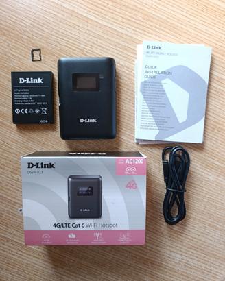 D-Link WiFi hotspot 