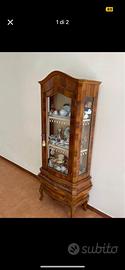 Vetrinetta in legno stile classico