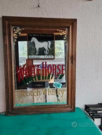 SPECCHIO SCOTCH WHISKY VINTAGE WHITE HORSE PUBBLIC