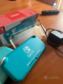 Nintendo switch lite turchese 