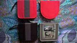 Bauletto porta dvd-cd+4 borselli