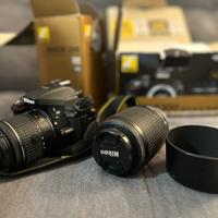 Nikon D5300 + 2 obiettivi – Pari al nuovo