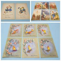 Cartoline vintage pasquali Edizioni Saemec 50 60