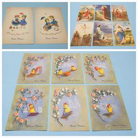 Cartoline vintage pasquali Edizioni Saemec 50 60