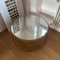 Tavolino Wire Kare Design - specchio