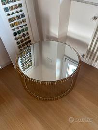 Tavolino Wire Kare Design - specchio