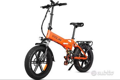 FAT BIKE PIEGHEVOLE V3 2.0 VITILAN 750w 48v NEW