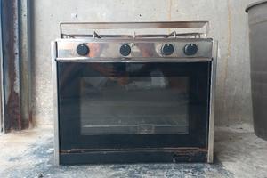 Cucina a gas basculante Teckimpex 3 fuochi