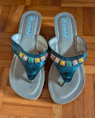 SANDALI INFRADITO INBLU NUMERO 37