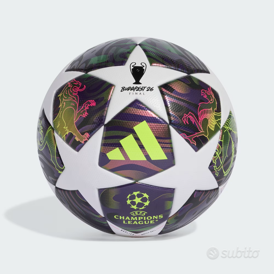 PALLONE ADIDAS champions league UCL BUDAPEST 2026 - Sports In vendita a ...