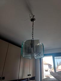 lampadario in vetro