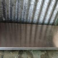 mensola acciaio 82x35cm