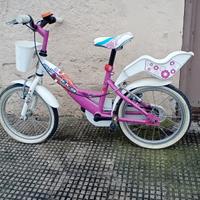 bicicletta da bambina dai 3 ai 5 anni 