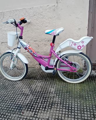 bicicletta da bambina dai 3 ai 5 anni 
