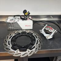 Impianto frenante radiale motard brembo/motomaster