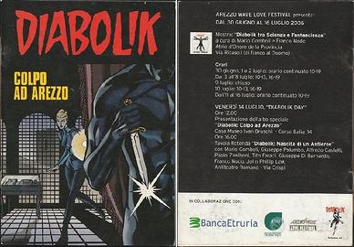 DIABOLIK COLPO AD AREZZO - ALBO FUORISERIE -