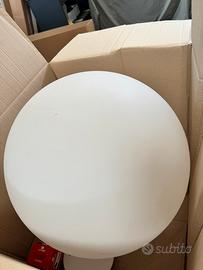Sfera luminosa giardino