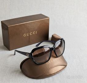 Occhiali da sole gucci originali con custodia e sc
