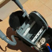 Mocio per esterni con doppio secchio