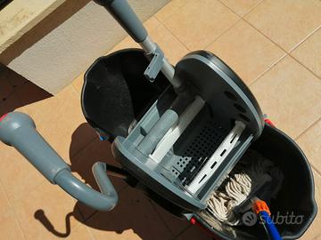 Mocio per esterni con doppio secchio