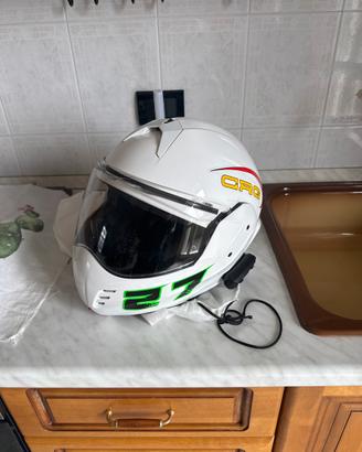 Casco caberg modulare e intefono