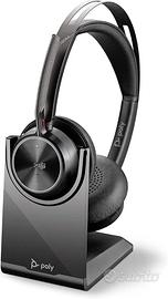 Poly Voyager Focus 2 + Dongle BT700 + base NUOVI