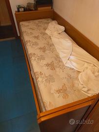 letto singolo in omaggio