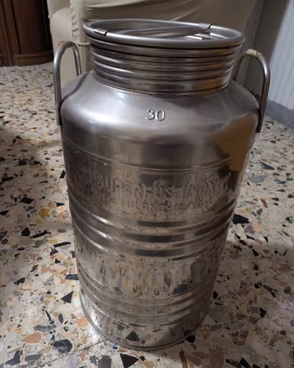Latta acciaio, 30 l mai usata