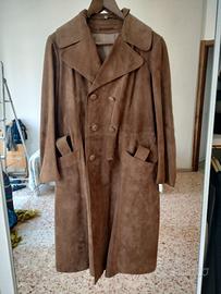 Cappotto primaverile donna in camoscio