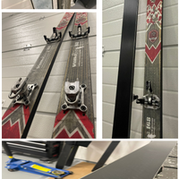 Sci alpinismo Volkl MASSAK 168cm attacco + pelli