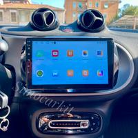 Autoradio Android 4+64Gb Per Smart Fortwo 453