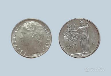 100 Lire italiane 1992