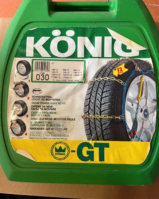 Catene da neve 12mm Konig GT 030