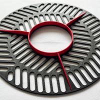 Maschera Tri-Bahtinov per SC Celestron C8 Edge