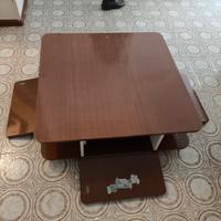 mobiletto con 4 scomparti 4 lati 