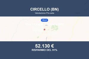 Immobile in asta di 402 m² con box auto a Circello