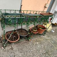 Vasi anche fioriera  ferro batutto