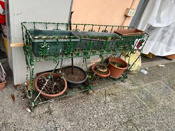 Vasi anche fioriera  ferro batutto