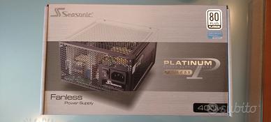 Seasonic x400 fanless Platinum alimentatore PC