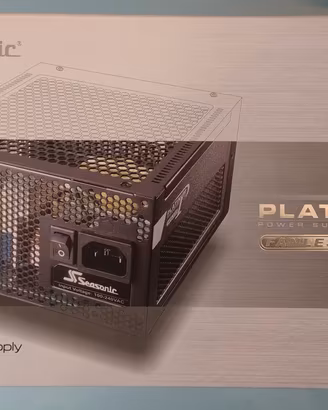 Seasonic x400 fanless Platinum alimentatore PC